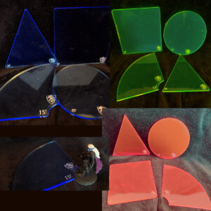 15’ Spell Templates – Various Colors
